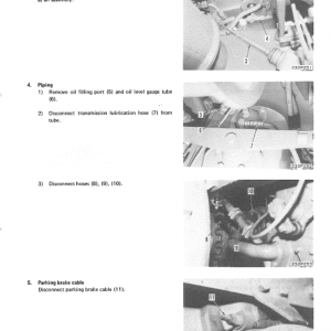 Komatsu Gd600r-3, Gd605r-3, Gd650r-3 Grader Service Manual