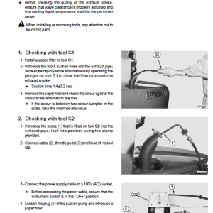 Komatsu Pc88mr-6 Excavator Service Manual