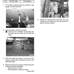 Komatsu Pc200-7, Pc200lc-7, Pc220-7, Pc220lc-7 Excavator Manual