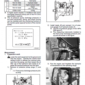 Komatsu Pc160lc-7 Excavator Service Manual