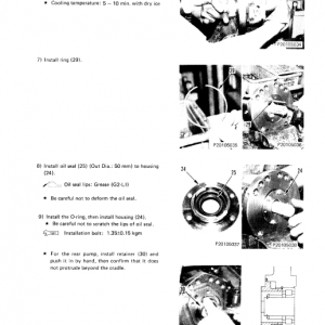 Komatsu Pc60-5, Pc60l-5, Pc60u-5 Excavator Service Manual