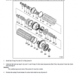 Komatsu 830b, 850b, 870b Motor Grader Service Manual