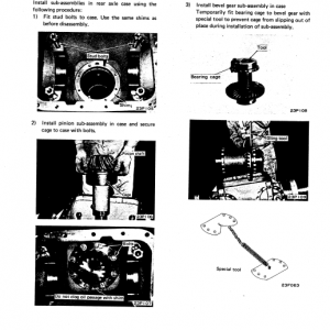 Komatsu Gd500r-1 Motor Grader Service Manual