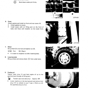 Komatsu Gd600r-1, Gd605r-1, Gd650r-1 Grader Service Manual