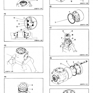 Komatsu Gd621, Gd622, Gd623, Gd625 Motor Grader Service Manual