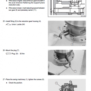 Komatsu Pw98mr-6 Excavator Service Manual