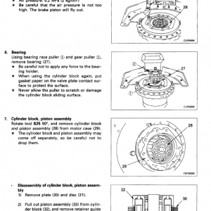 Komatsu Pc300-6, Pc300lc-6, Pc350-6, Pc350lc-6 Excavator Manual