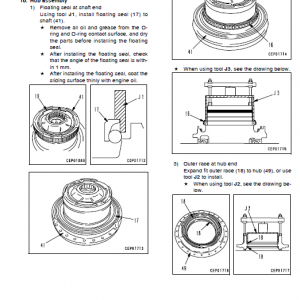 Komatsu Pc750se-7k, Pc750lc-7k Excavator Service Manual