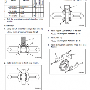 Komatsu Pc18mr-2 Excavator Service Manual