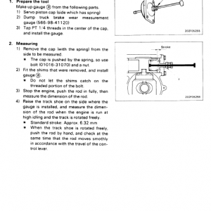 Komatsu Pc100-5 And Pc120-5 Excavator Service Manual