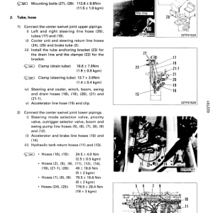 Komatsu Lw80 Crane Service Manual