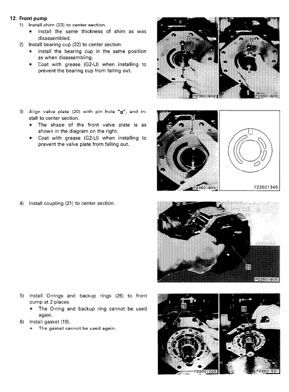 Komatsu Gd825a-2 Motor Grader Service Manual