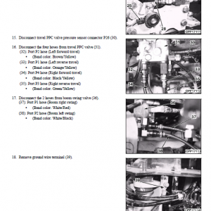 Komatsu Pc88mr-8 Excavator Service Manual