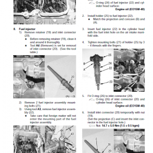 Komatsu Gd655-3e0, Gd675-3e0 Motor Grader Service Manual