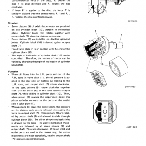 Komatsu Pw20-1 And Pw30-1 Excavator Service Manual