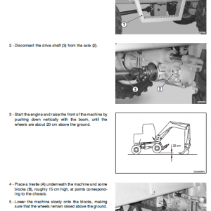 Komatsu Pw95-1 Excavator Service Manual