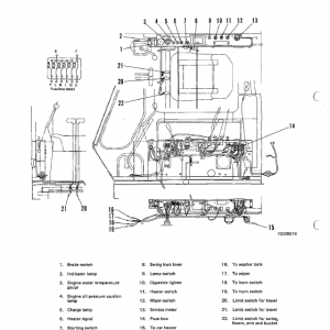 Komatsu Pc100-2, Pc100l-2, Pc120-2 Excavator Service Manual