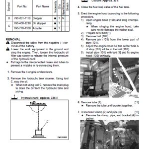 Komatsu Pc400-7, Pc400lc-7, Pc450-7, Pc450lc-7 Excavator Manual