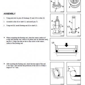 Komatsu Galeo Pc300ll-7l Excavator Service Manual