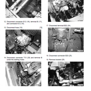 Komatsu Pc160lc-7 Excavator Service Manual