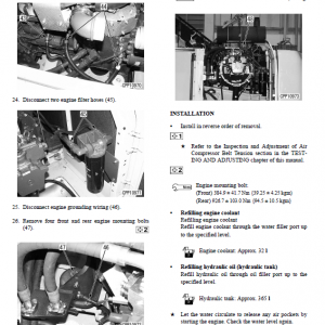 Komatsu Pc340c-7k, Pc340nlc-7k Excavator Service Manual