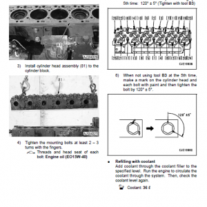 Komatsu Pc340lc-7e0, Pc340nlc-7e0 Excavator Service Manual