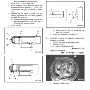 Komatsu Pc400-8r, Pc400lc-8r, Pc450-8r, Pc450lc-8r Excavator Manual