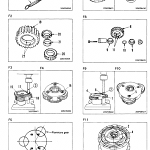 Komatsu Pc100-5 And Pc120-5 Excavator Service Manual