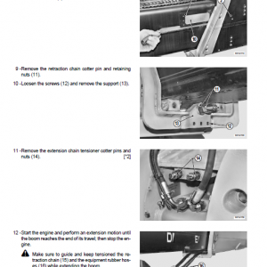 Komatsu Wh714-1, Wh716-1 Telescopic Handler Service Manual