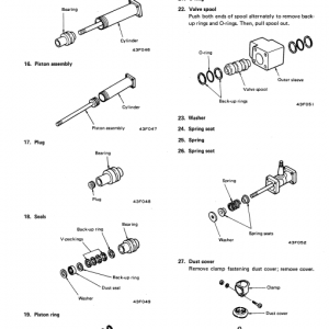 Komatsu Gd500r-1 Motor Grader Service Manual