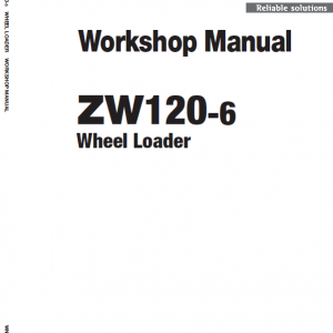 Hitachi Zw120-6 Wheel Loader Service Manual