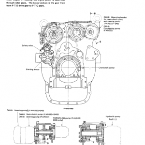 Komatsu D60a-8, D60e-8, D60p-8, D60pl-8 Dozer Service Manual