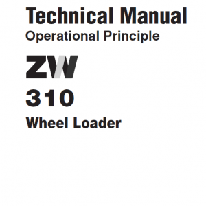 Hitachi Zw310 Wheel Loader Service Manual