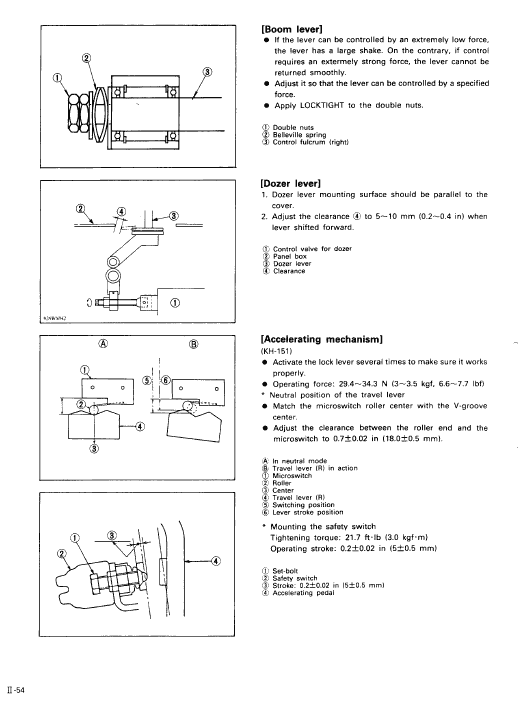 Kubota Kh36 Kh41 Kh51 Kh61 Excavator, Kubota Wiring Diagram Service Manual