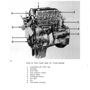 Komatsu 4.2482, 4.248, T4.236, 4.236, 4.212, T4.38 Engine Manual