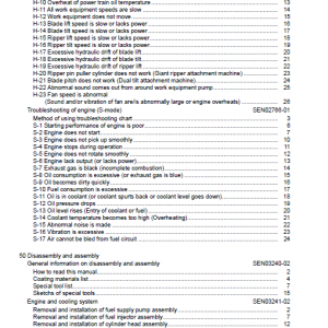 Komatsu D275a-5 Dozer Service Manual