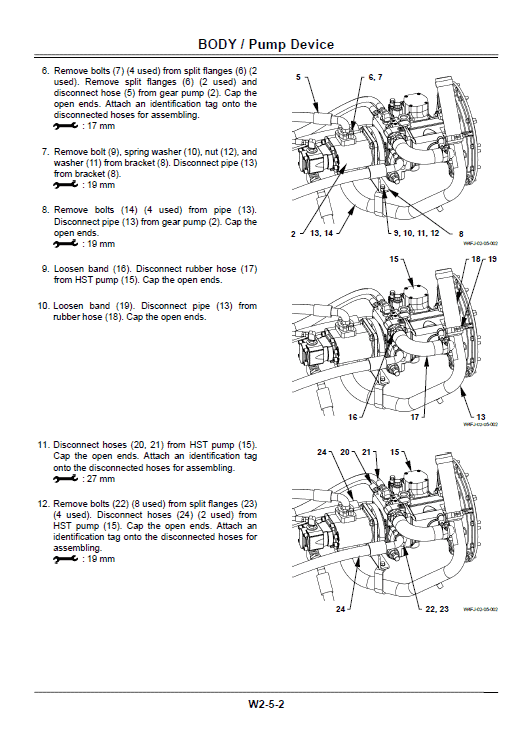 Hitachi Zw100 And Zw120 Wheel Loader Service Manual