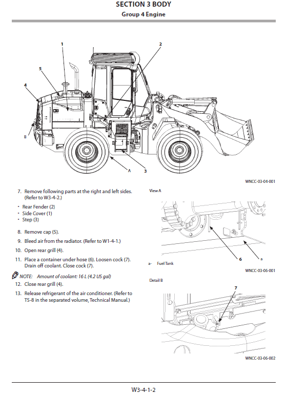 Hitachi Zw120-5b Wheel Loader Service Manual