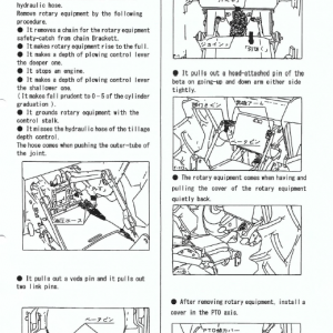 Kubota B1600, B1600dt Tractor Workshop Service Manual