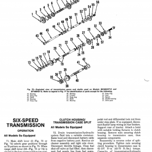 Kubota B5100d, B5100e, B6100d, B6100e, B7100d Tractor Workshop Manual