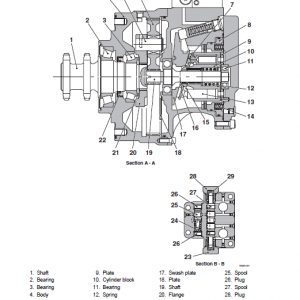 Komatsu Sk818-5, Sk820-5 Skid-steer Loader Service Manual