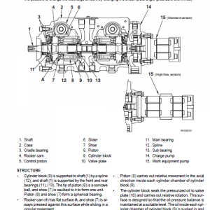 Komatsu Sk1026-5, Sk1026-5n Skid-steer Loader Service Manual