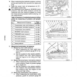 Komatsu D155ax-3 Dozer Service Manual