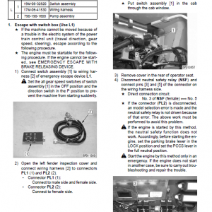 Komatsu D155ax-5 Dozer Service Manual