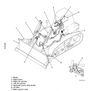 Komatsu D85ess-2, D85ess-2a Dozer Service Manual