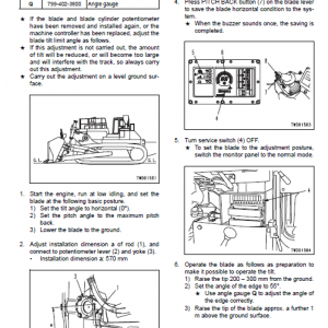 Komatsu D575a-3 Dozer Service Manual