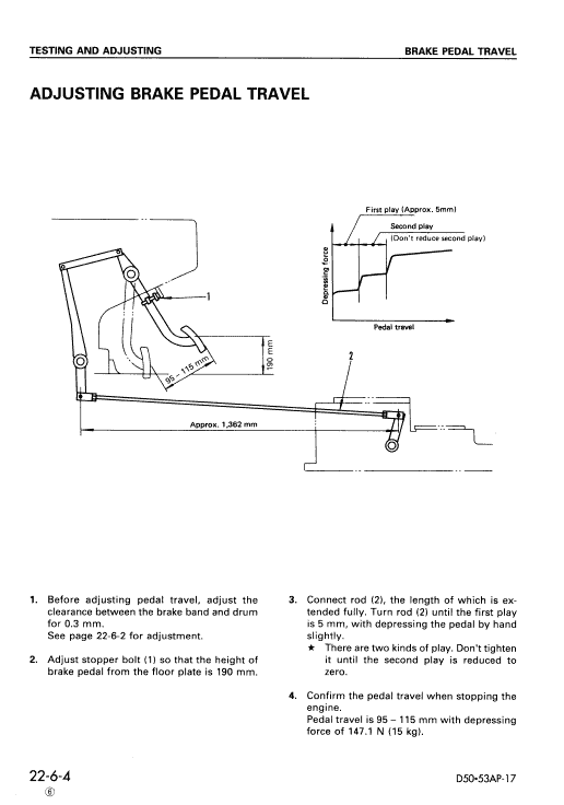 Komatsu Bulldozer D50A-17  D50 A 17 Service Repair  Shop Manual 