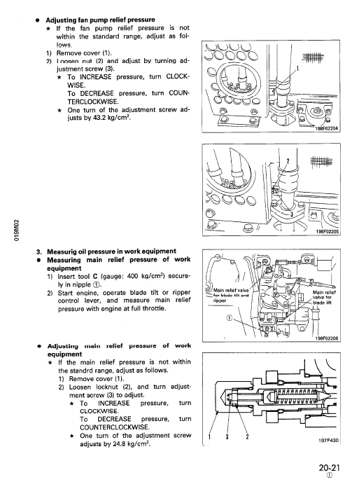 Komatsu D475a-2 Dozer Service Manual