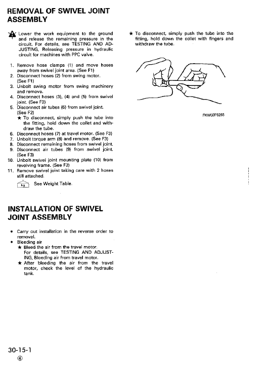 Komatsu Pw170-5 Excavator Service Manual