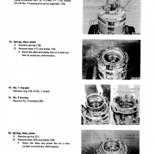 Komatsu D40a-3, D40p-3, D40pl-3, D40pll-3 Dozer Service Manual